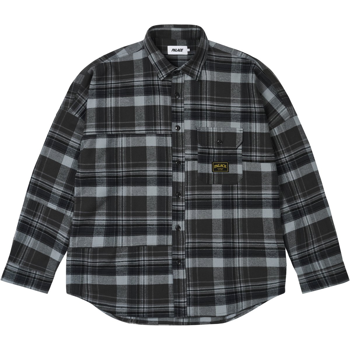 Palace LUMBER YAK PATCH OVERSHIRT BLACK (Winter 2025) - $178.00
