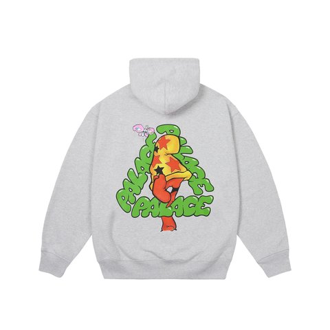 Palace MARK BODĒ HOOD GREY MARL - Colorway