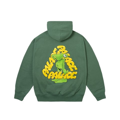 Palace MARK BODĒ HOOD RACEY GREEN - Colorway
