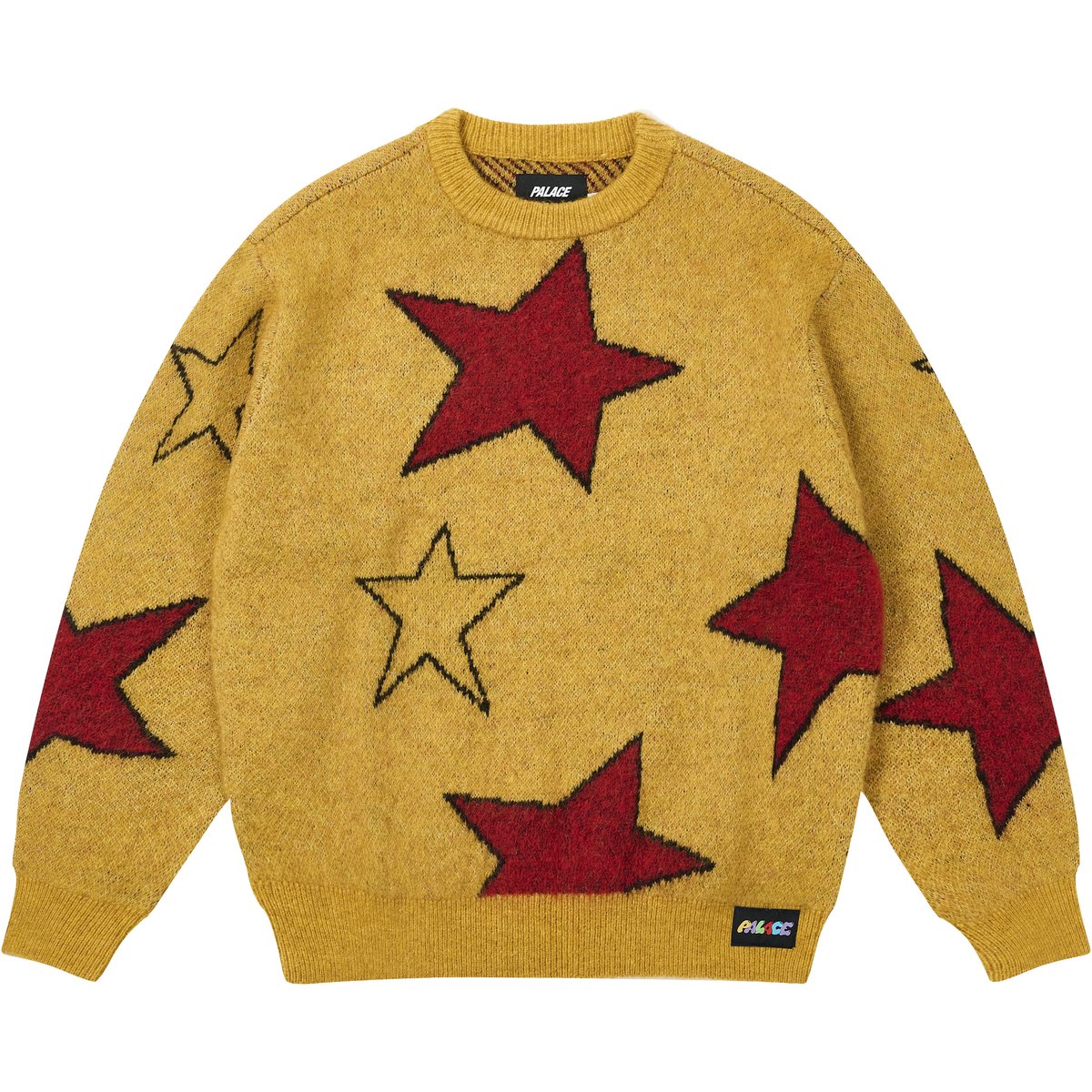Palace MARK BODĒ KNIT YELLOW (Winter 2025) - $198.00