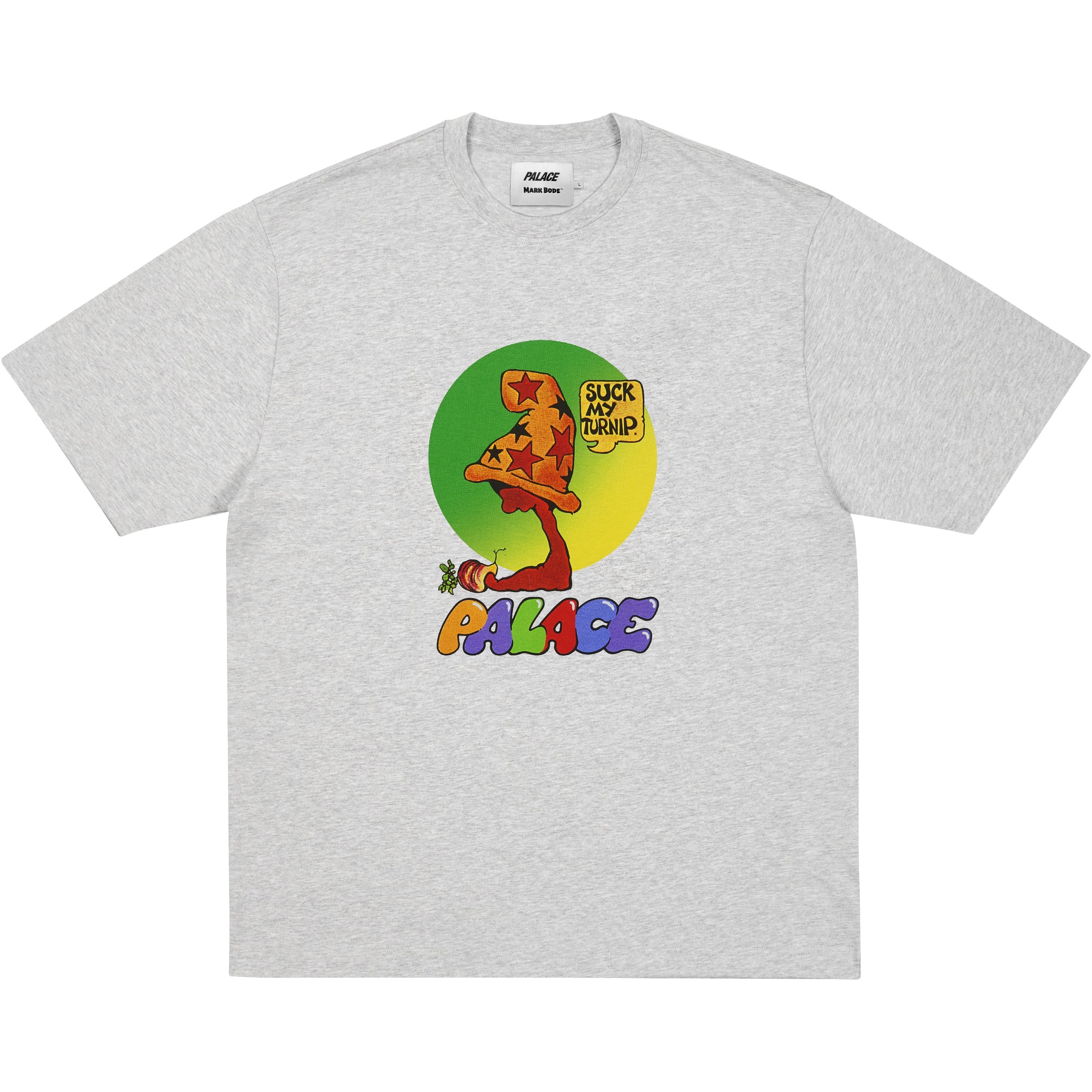 MARK BODĒ T-SHIRT GREY MARL