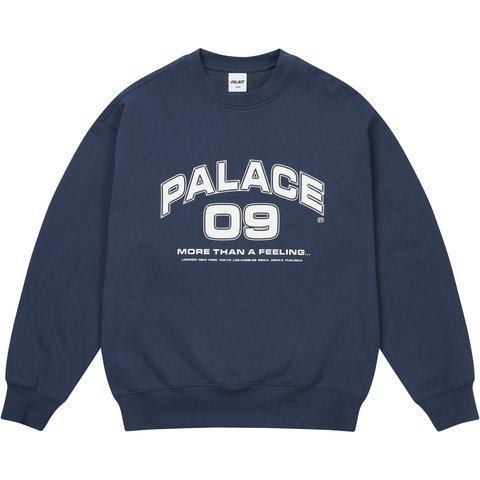 Palace MORE THAN A FEELING CREW NAVY - $138.00