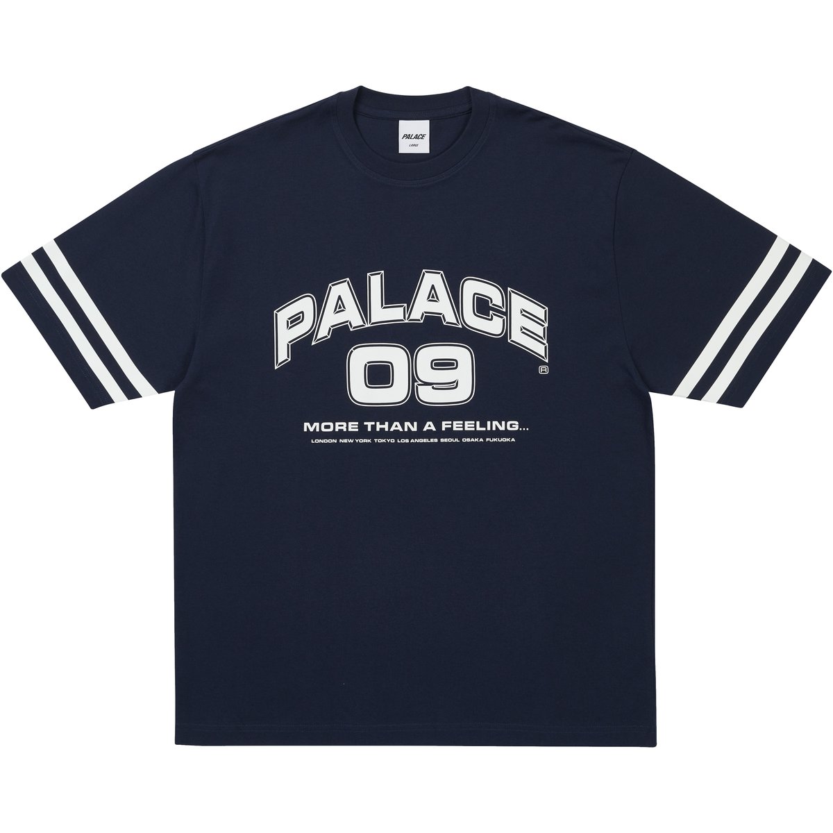 Palace MORE THAN A FEELING T-SHIRT NAVY (Winter 2025) - $78.00