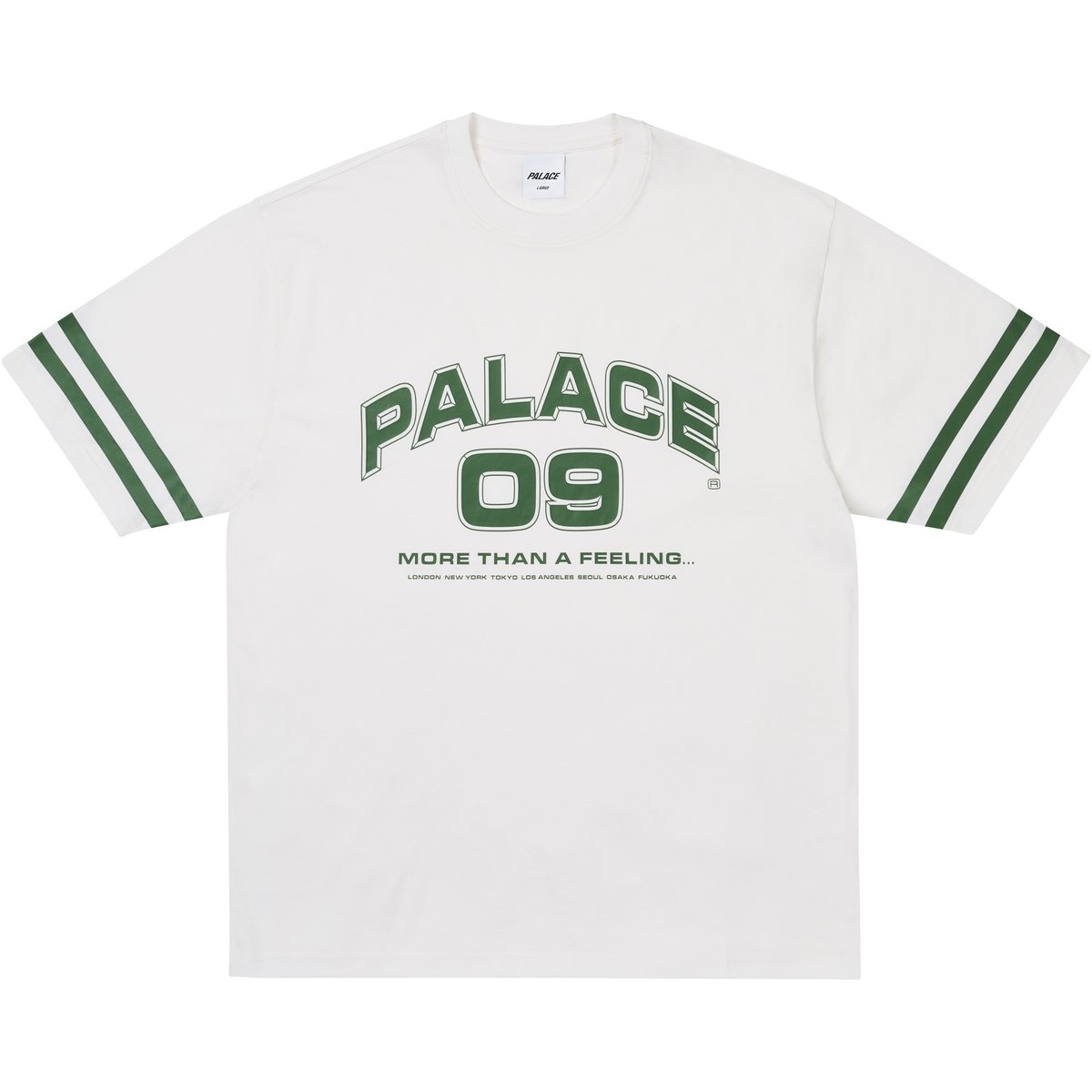 Palace MORE THAN A FEELING T-SHIRT WHITE (Winter 2025) - $78.00