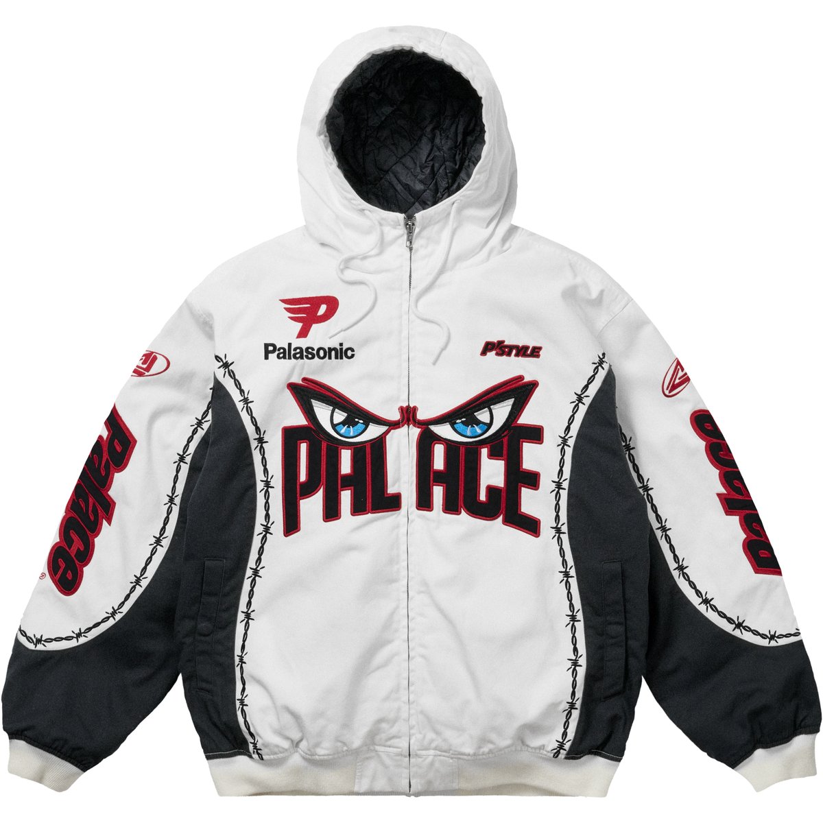 Palace NEED FOR P'S JACKET WHITE (Winter 2025) - €398.00