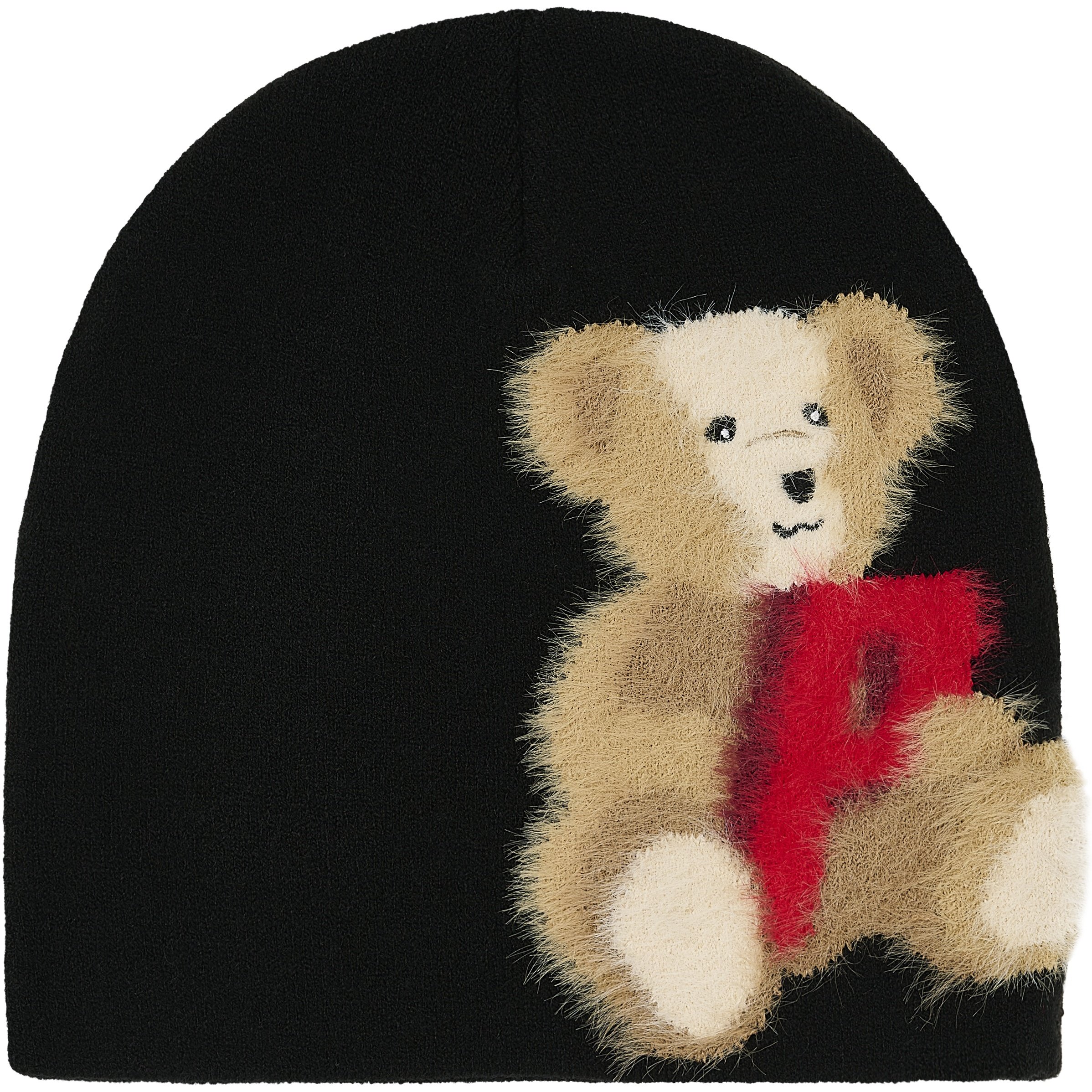 P BEAR NEIN CUFF BEANIE BLACK