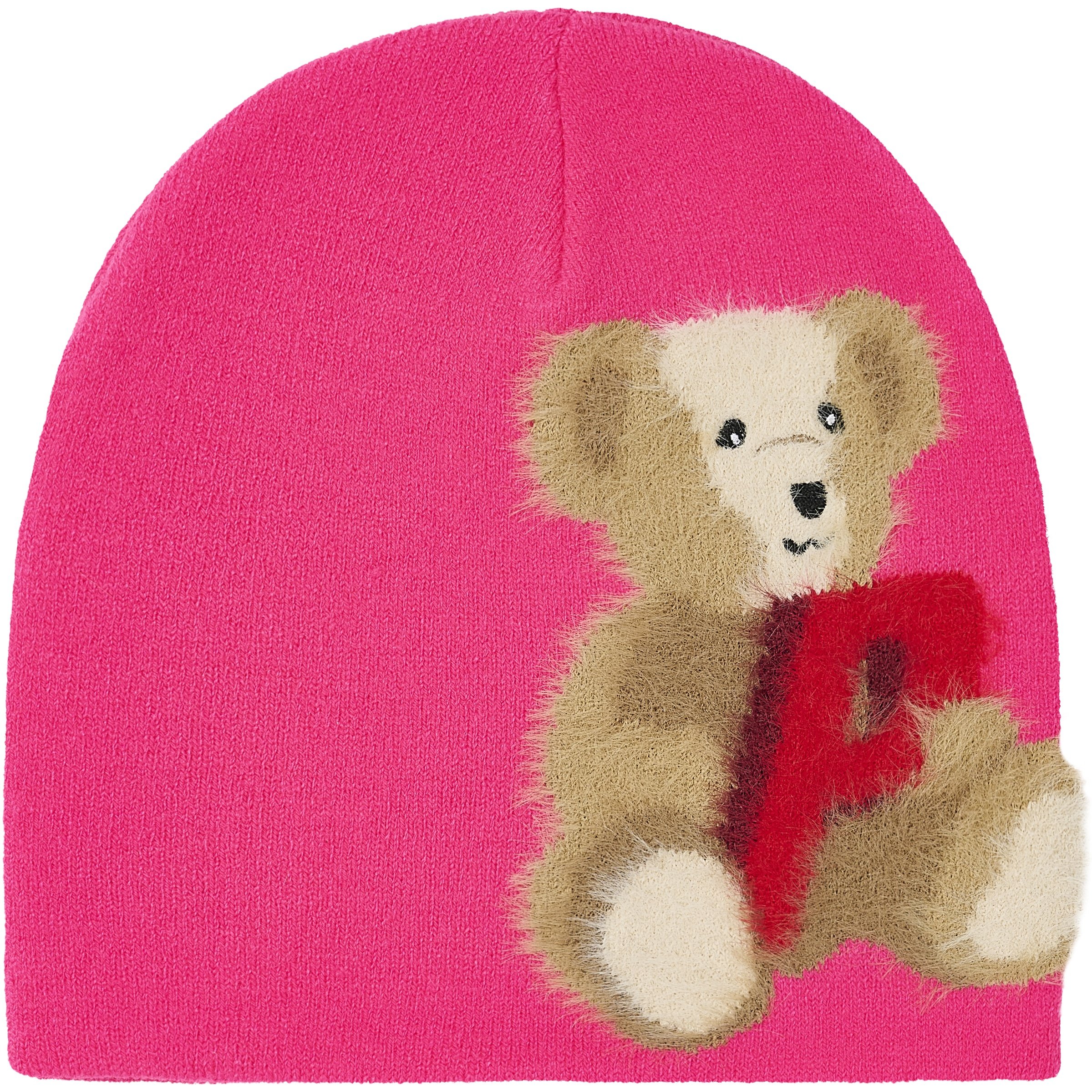 P BEAR NEIN CUFF BEANIE PINK