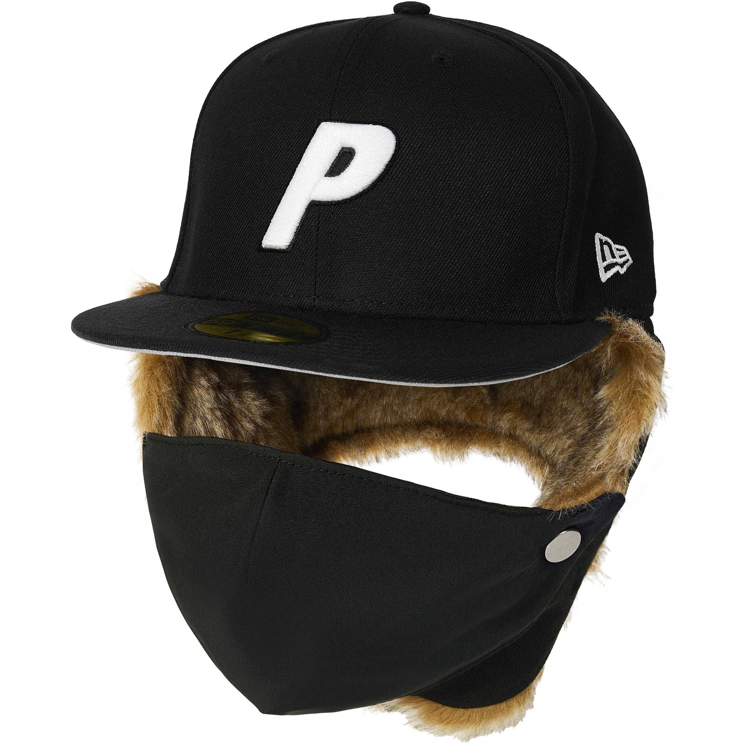 PALACE NEW ERA MASK DOGEAR 59FIFTY BLACK