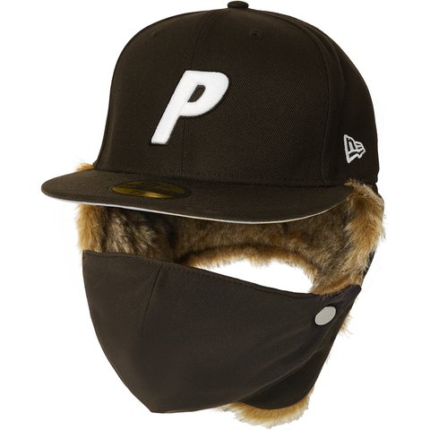 Palace PALACE NEW ERA MASK DOGEAR 59FIFTY BROWN - €88.00