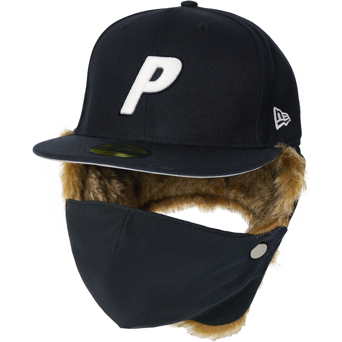 Palace PALACE NEW ERA MASK DOGEAR 59FIFTY NAVY (Winter 2025) - €88.00