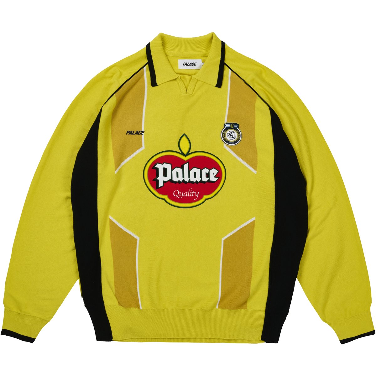 Palace PALAZIO KNIT YELLOW (Winter 2025) - €188.00