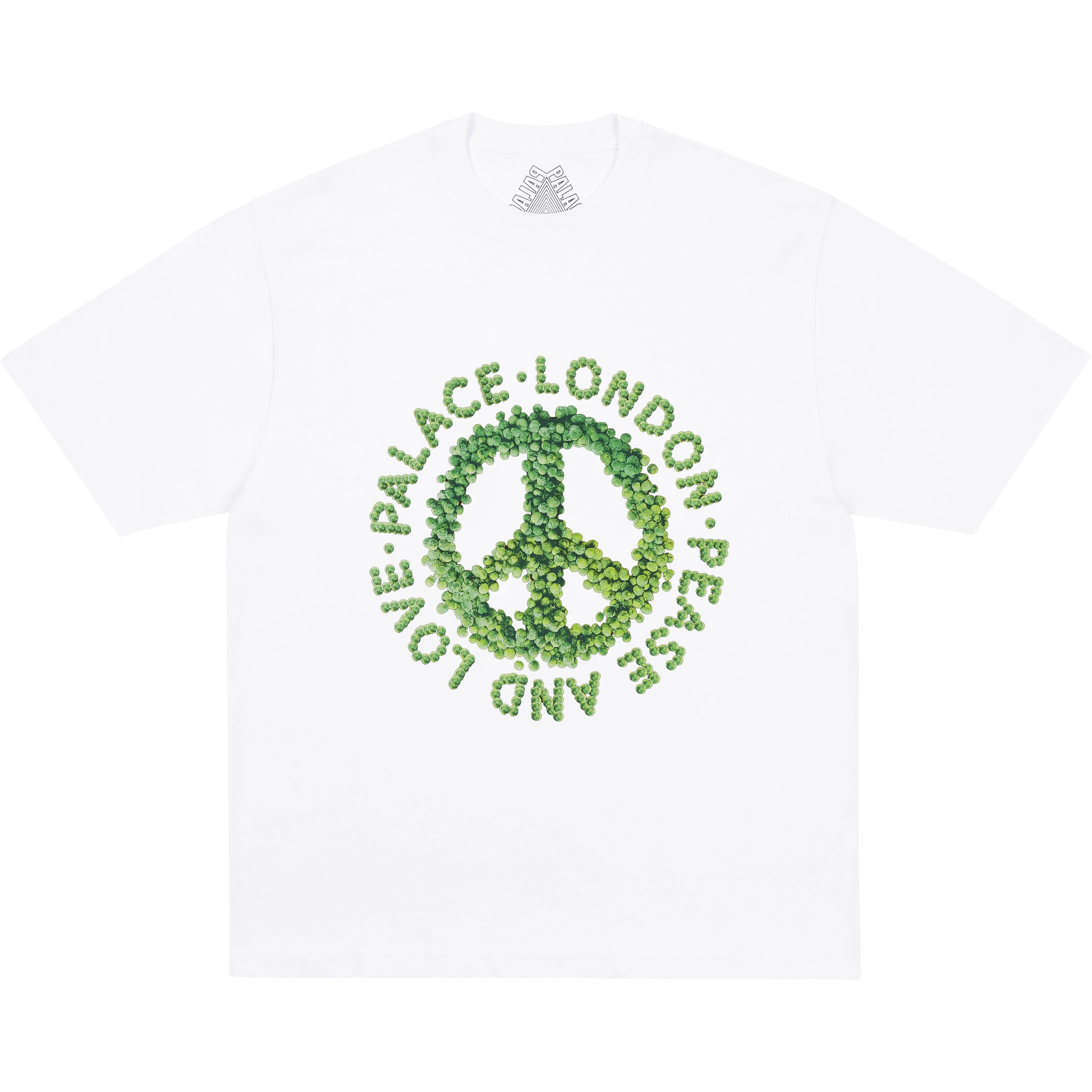 PEASE AND LOVE T-SHIRT WHITE
