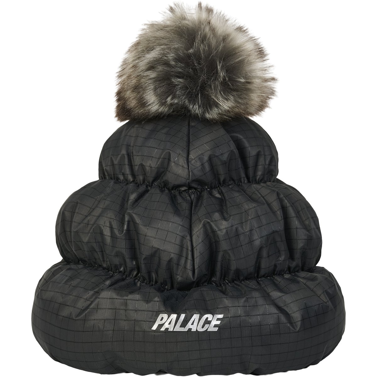 Palace PERTEX PUFFA BEANIE BLACK (Winter 2025) - $52.00