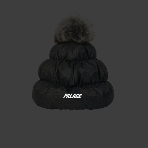 Palace PERTEX PUFFA BEANIE BLACK - Colorway