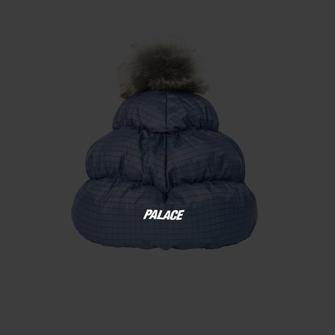 Palace PERTEX PUFFA BEANIE SKYLINE BLUE - Colorway