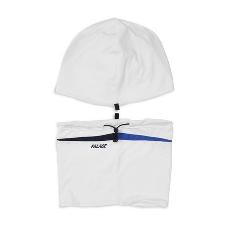 Palace PHANTASY GAITER BEANIE WHITE - Colorway