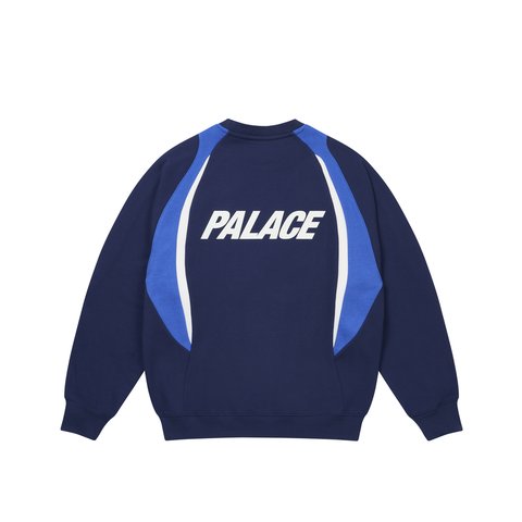 Palace PHANTASY WARM UP CREW BLUES - Colorway
