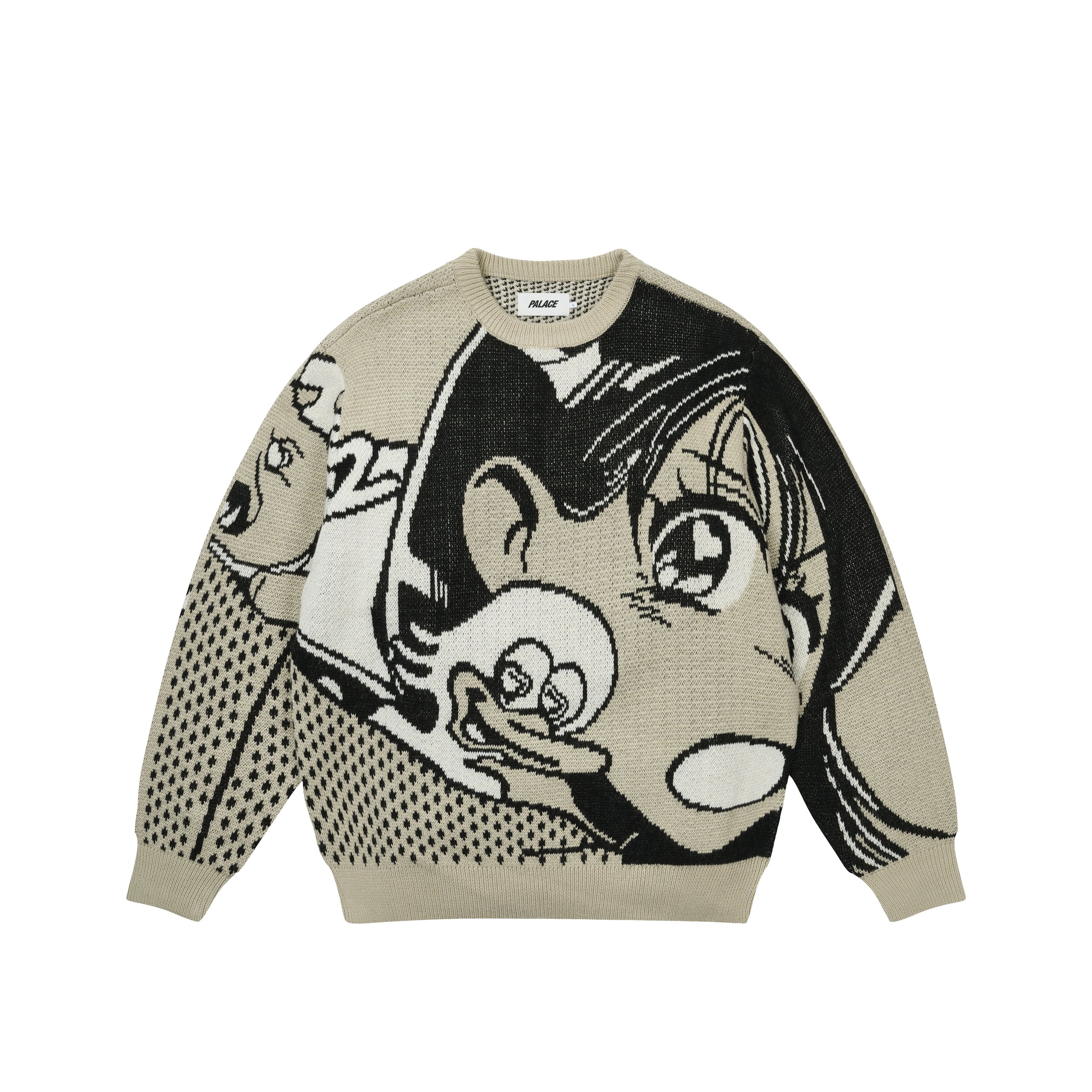 REAR VIEW KNIT GREY - Winter 2025 - PalaceCommunity