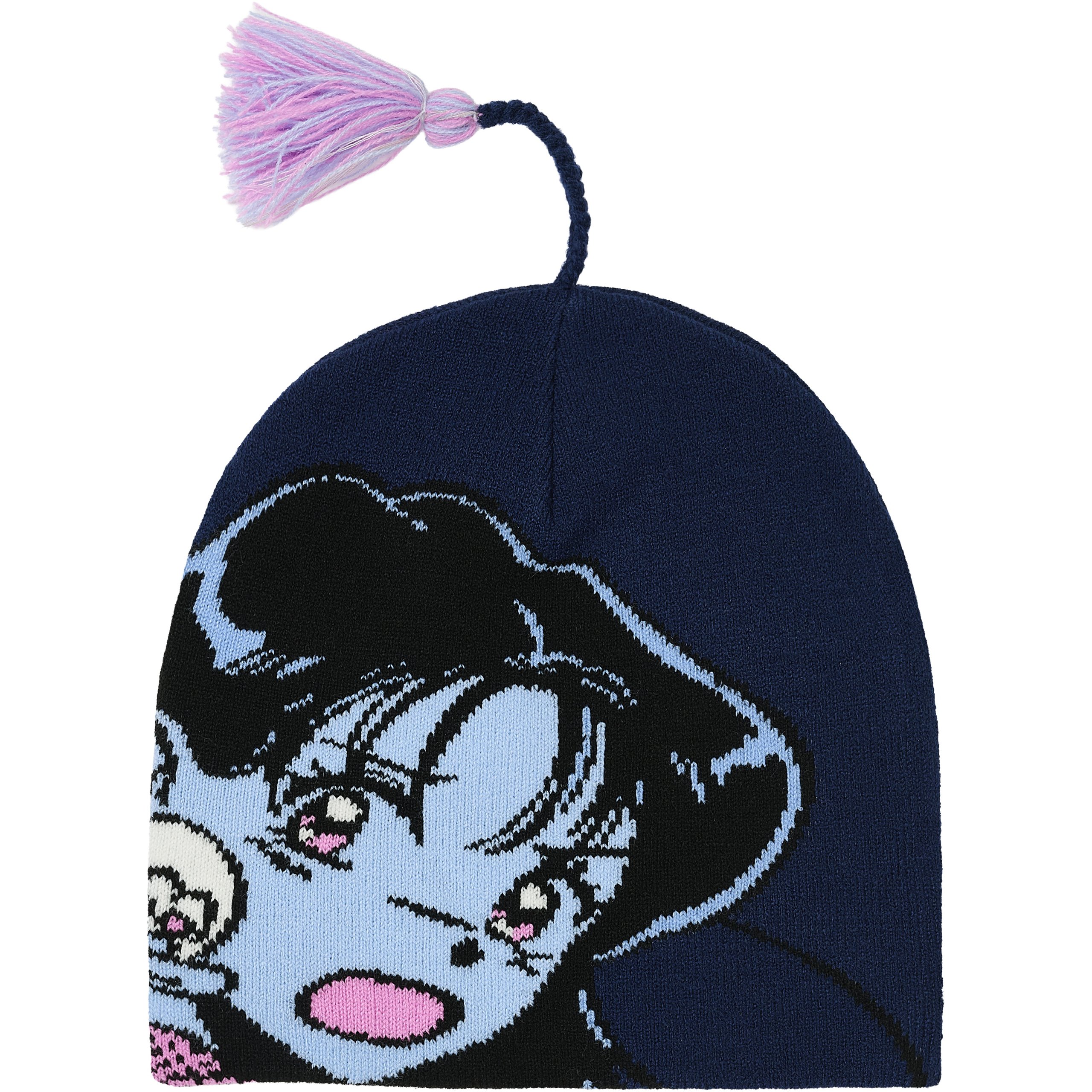 REAR VIEW NEIN CUFF BEANIE NAVY