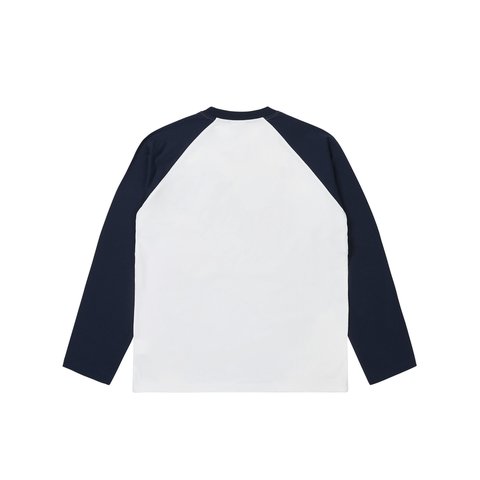 Palace REAR VIEW RAGLAN LONGSLEEVE NAVY / MULTI - Colorway