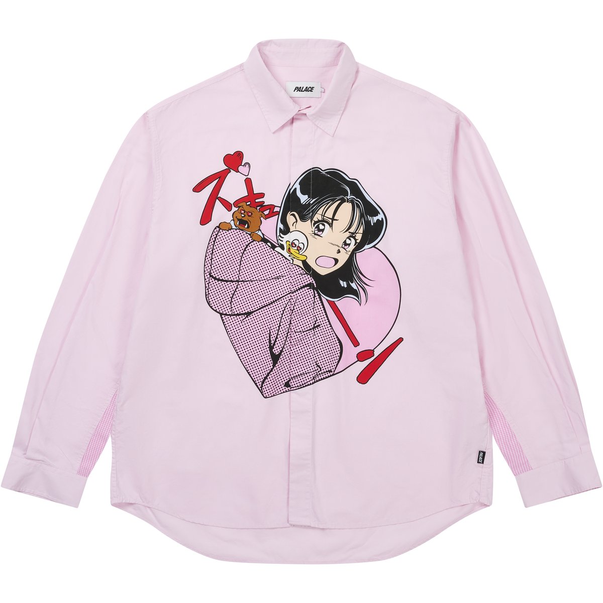 Palace REAR VIEW SHIRT PINK (Winter 2025) - €168.00