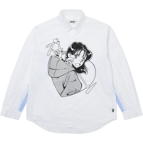 Palace REAR VIEW SHIRT WHITE - €168.00