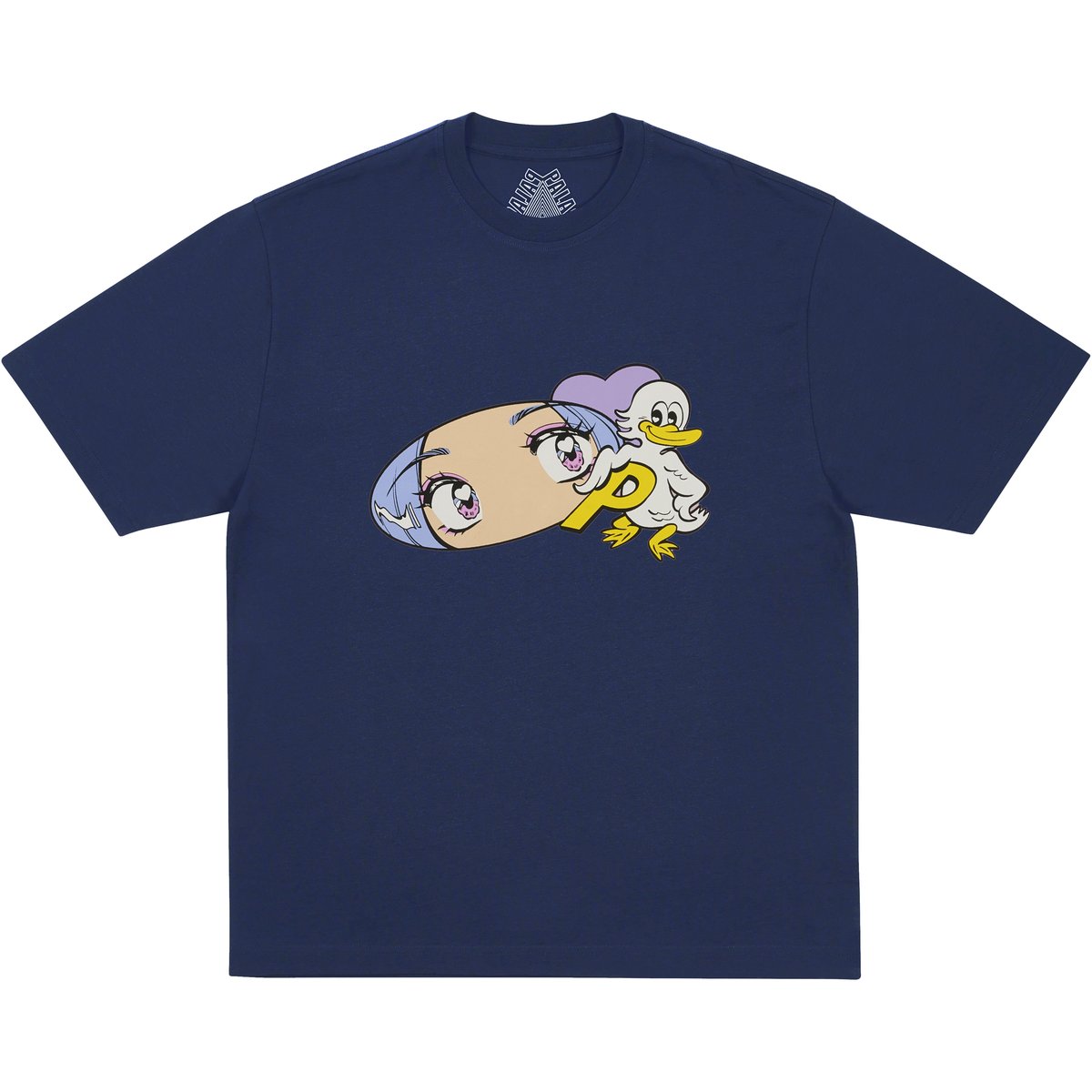 Palace REAR VIEW T-SHIRT NAVY (Winter 2025) - €48.00