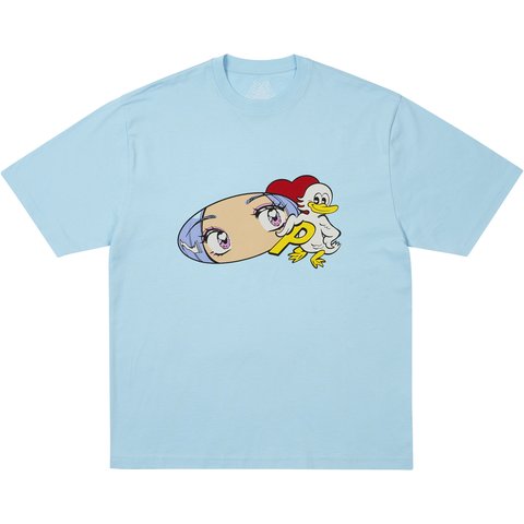 Palace REAR VIEW T-SHIRT SKYLINE BLUE - €48.00