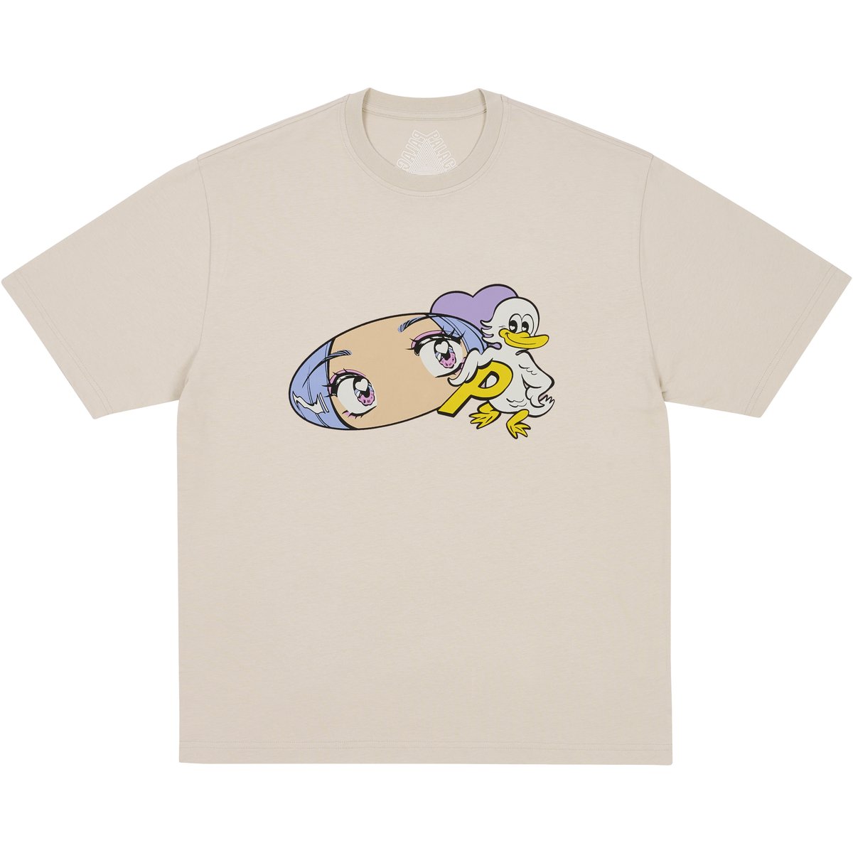 Palace REAR VIEW T-SHIRT STONEY GREY (Winter 2025) - €48.00