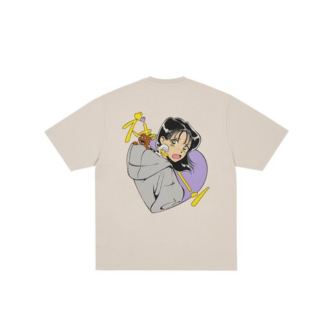 Palace REAR VIEW T-SHIRT STONEY GREY - Colorway