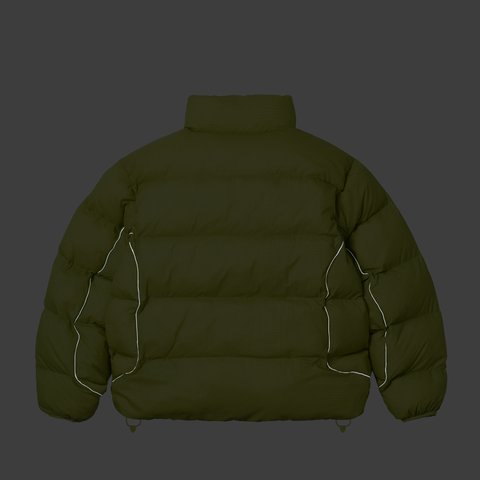 Palace RIPSTOP PUFFA LIME - Colorway