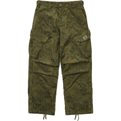 Palace RN CORD CARGO TROUSER FLORAL - €188.00