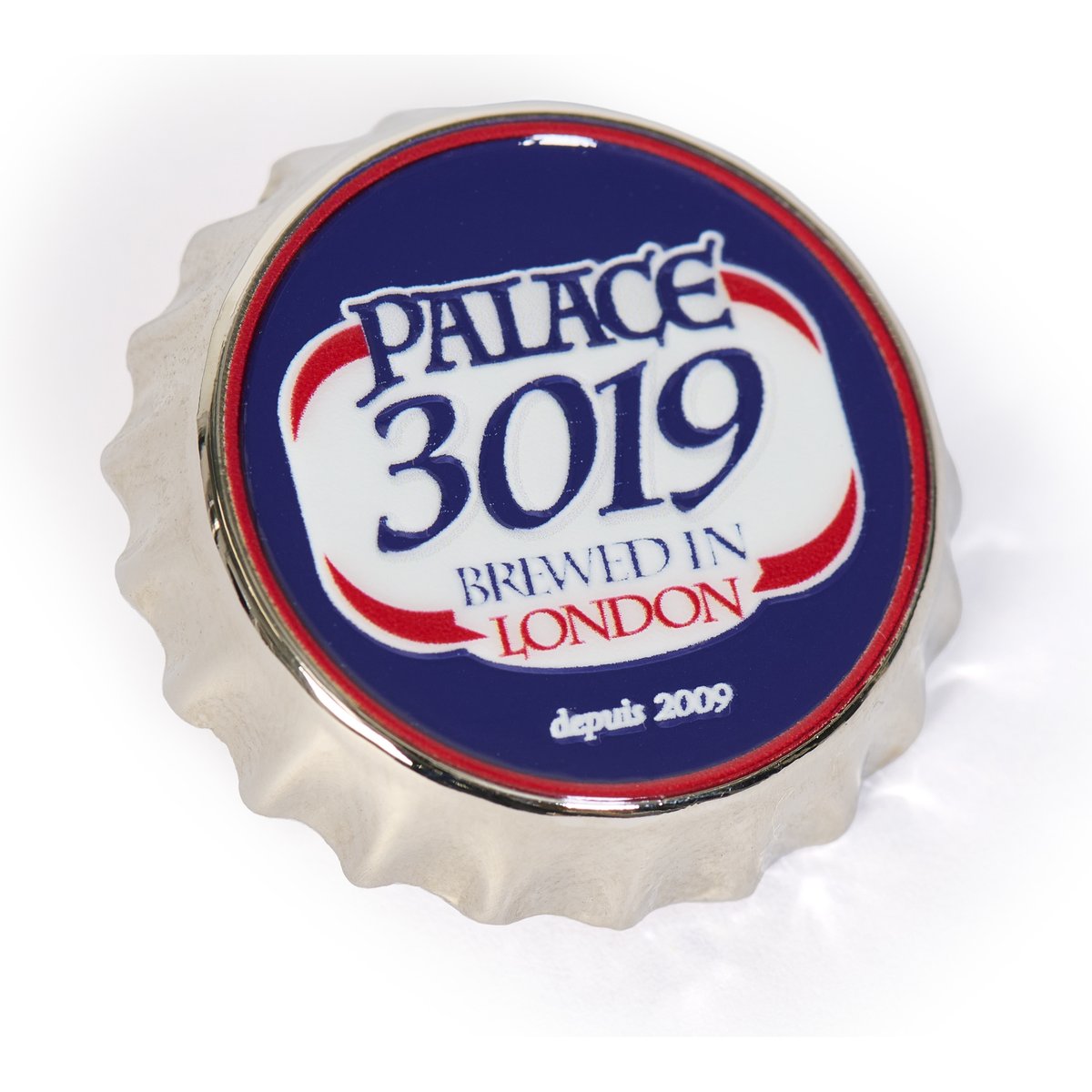 Palace SAVOIR-FAIRE PIN BADGE BLUE / RED (Winter 2025) - €8.00