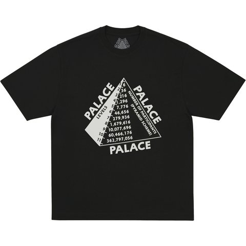 Palace SCHEME T-SHIRT BLACK - $48.00
