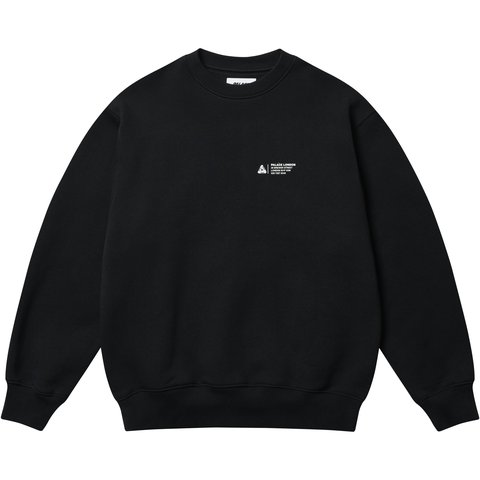 Palace SHOP LOCATOR CREW BLACK - €128.00