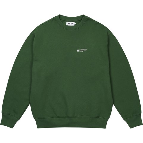 Palace SHOP LOCATOR CREW RACEY GREEN - €128.00