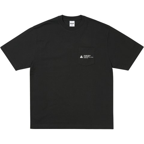 Palace SHOP LOCATOR POCKET T-SHIRT TOKYO BLACK - €68.00