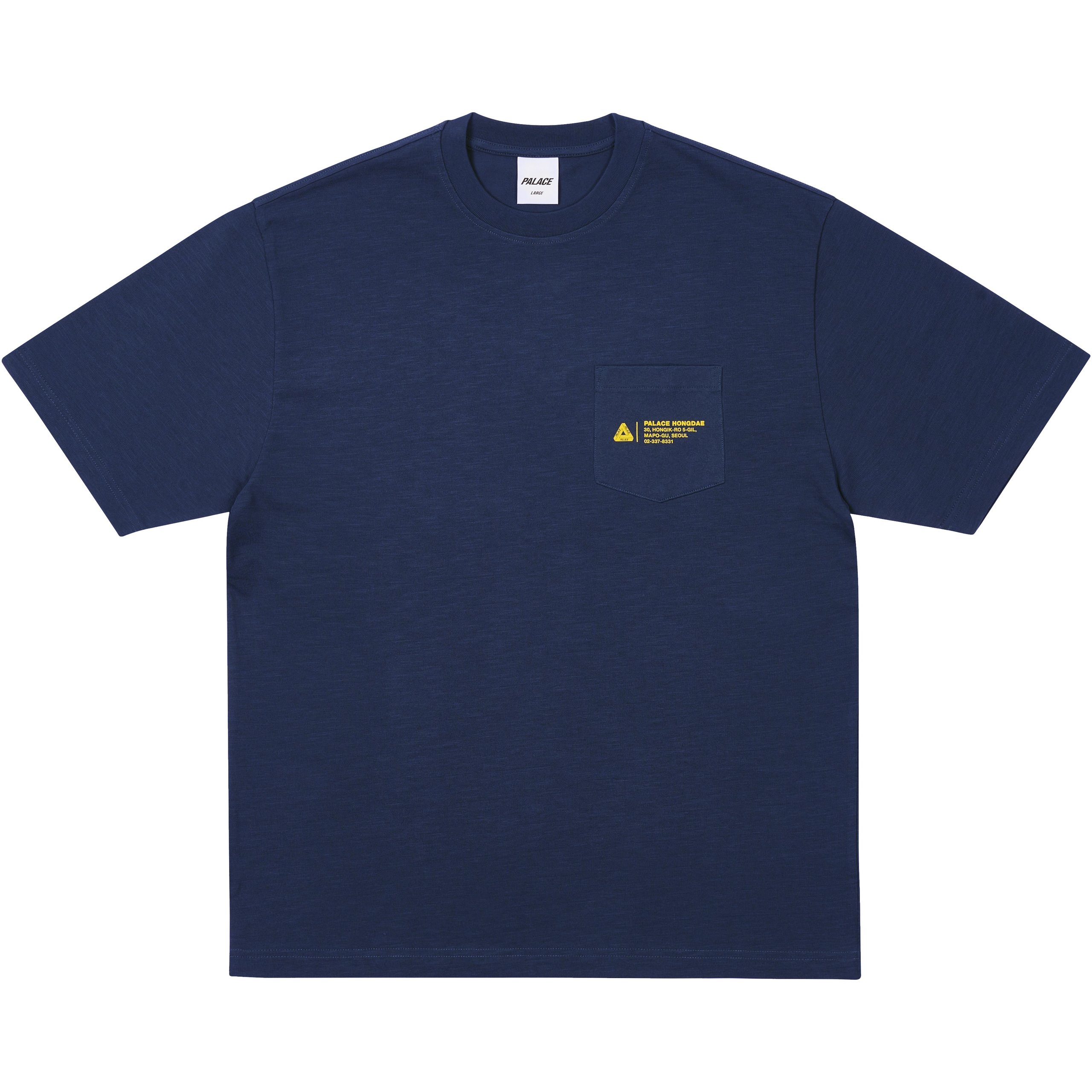 SHOP LOCATOR POCKET T-SHIRT HONGDAE NAVY