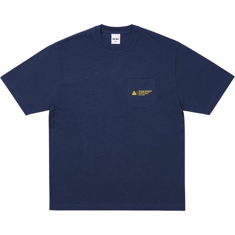 Palace SHOP LOCATOR POCKET T-SHIRT HONGDAE NAVY - €68.00