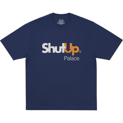 Palace SHUT UP T-SHIRT NAVY - €48.00