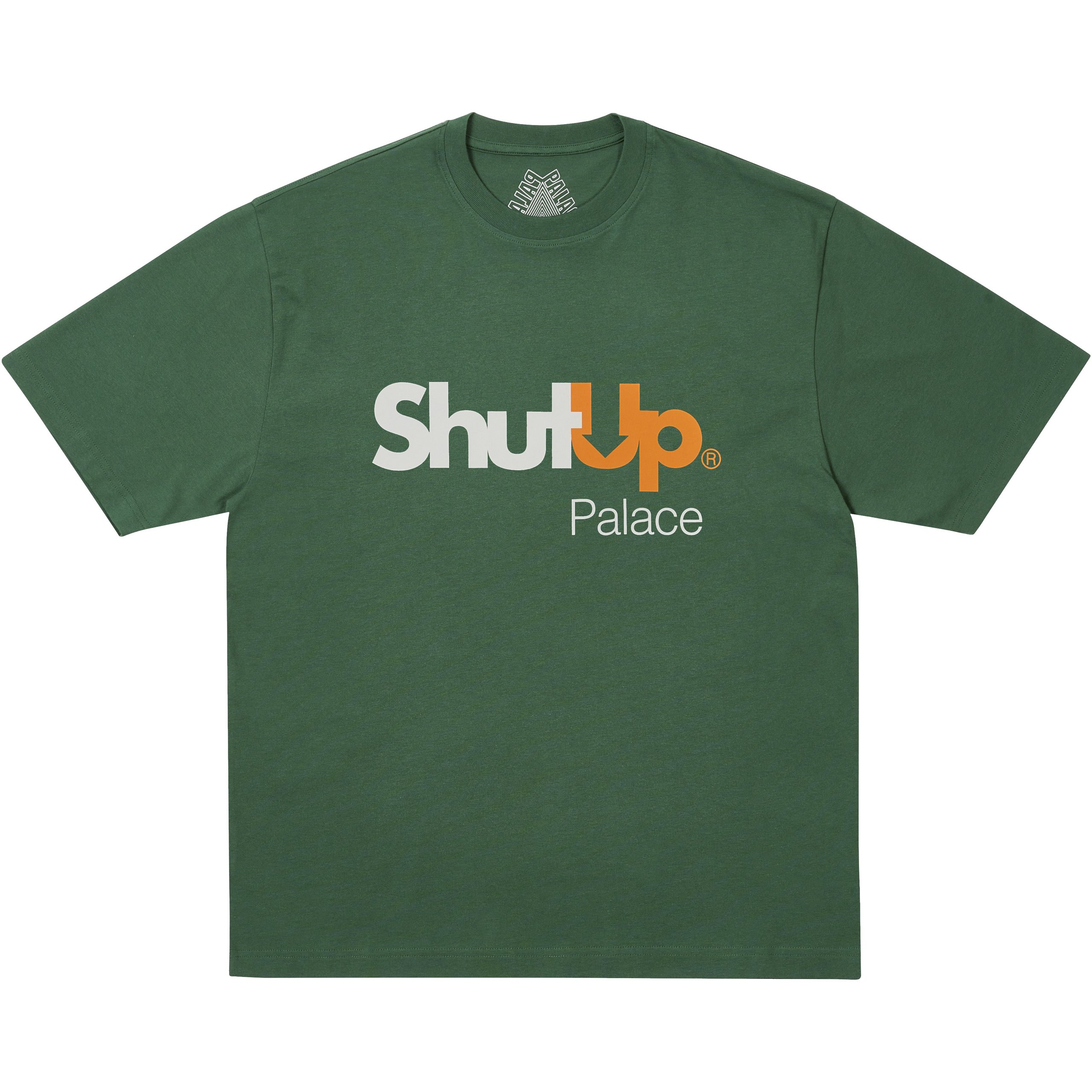 SHUT UP T-SHIRT RACEY GREEN
