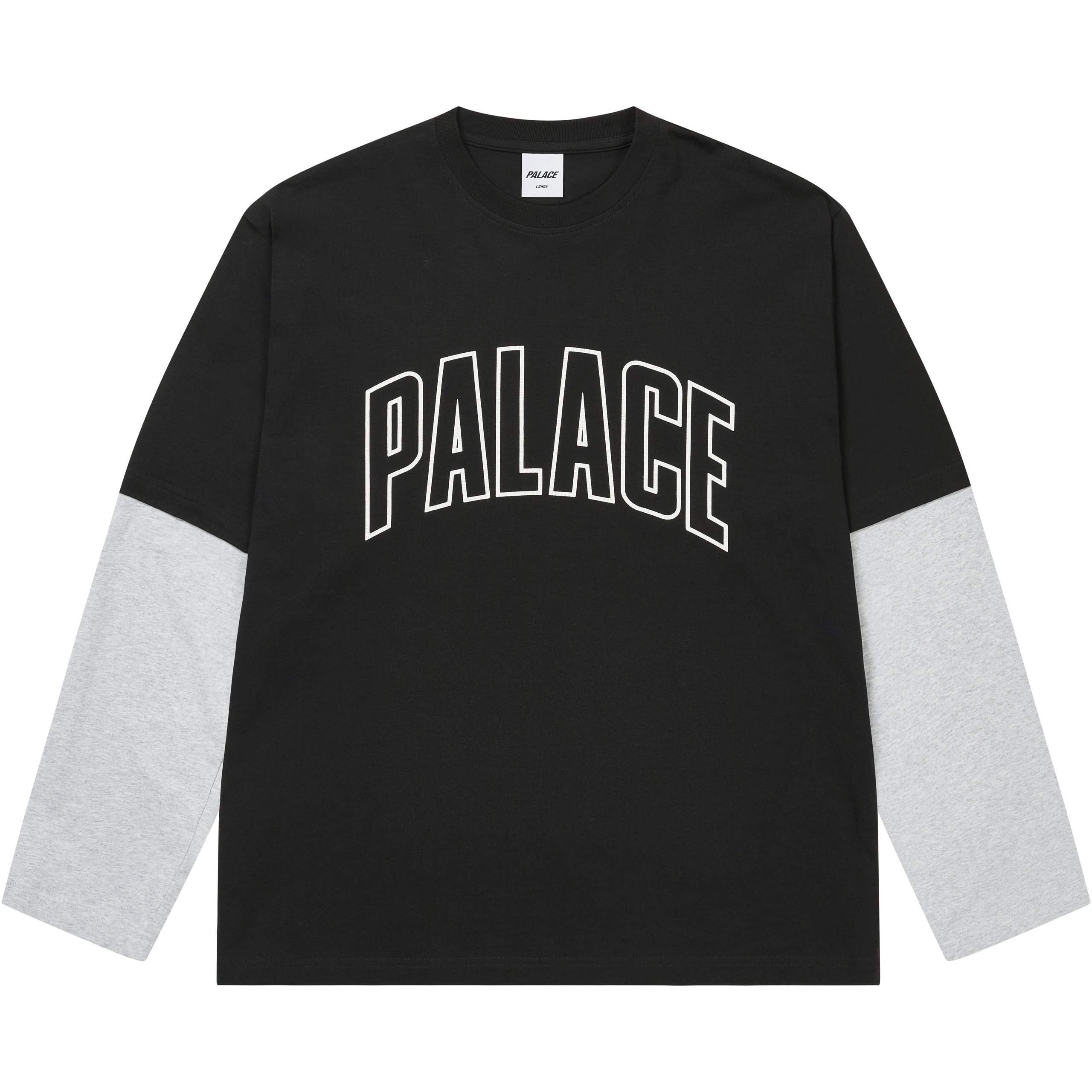 SURPRISINGLY LONGSLEEVE BLACK / GREY MARL