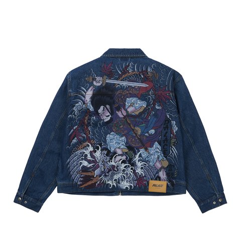 Palace SUSANOO DENIM JACKET INDIGO WASH - Colorway