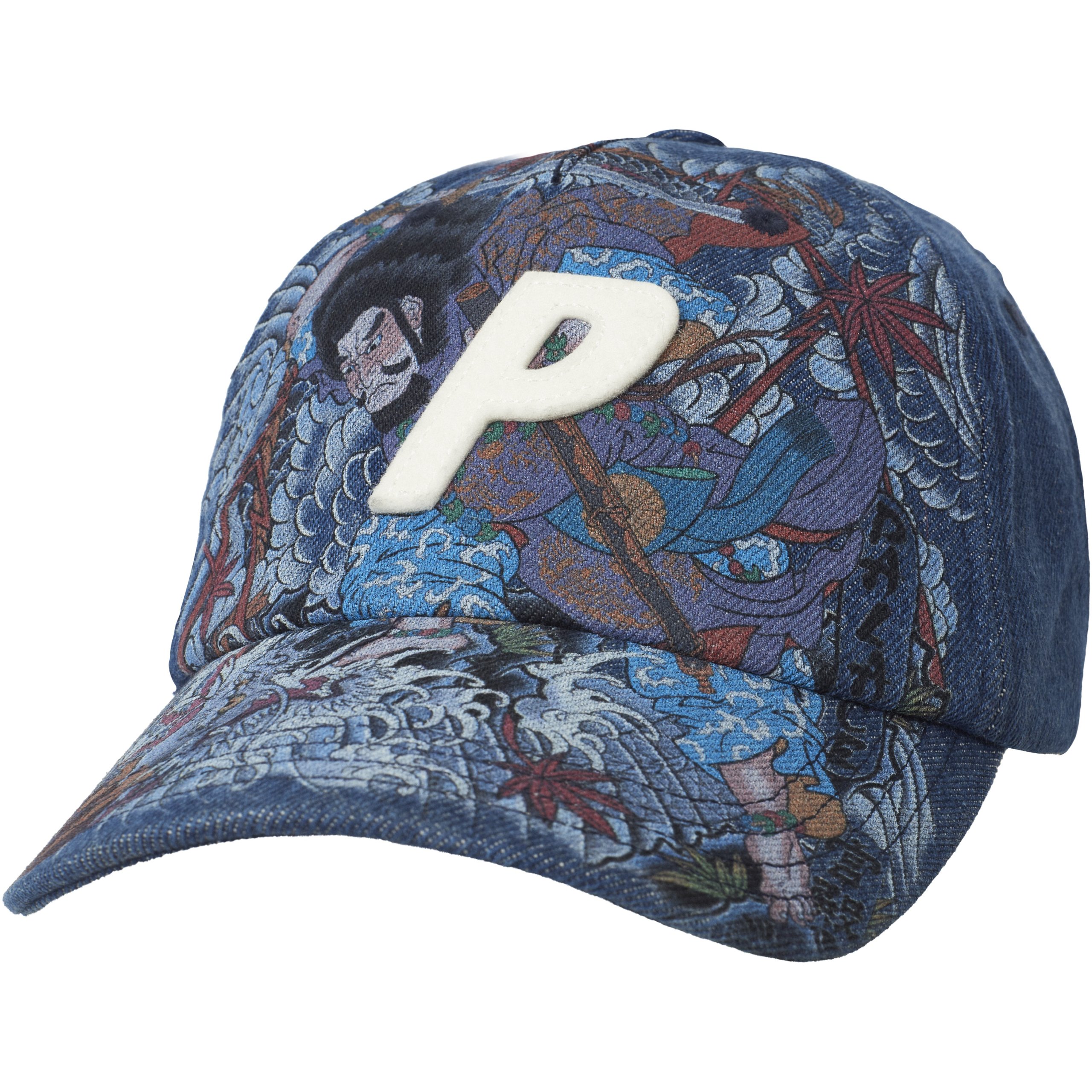 SUSANOO P 5-PANEL INDIGO DENIM
