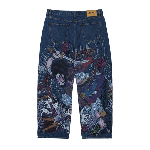 Palace SUSANOO P90 JEAN INDIGO WASH - Colorway