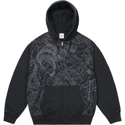 Palace SUSANOO ZIP HOOD BLACK - $198.00