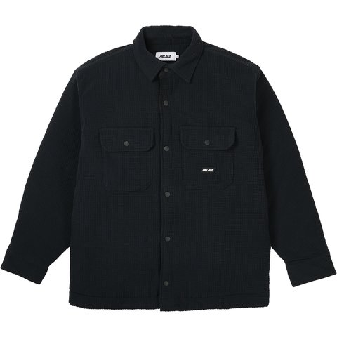 Palace THERMAL INSULATED SHIRT BLACK - $208.00