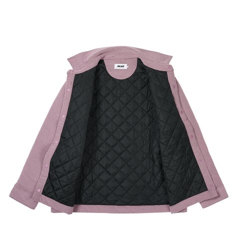 Palace THERMAL INSULATED SHIRT PINK - Colorway