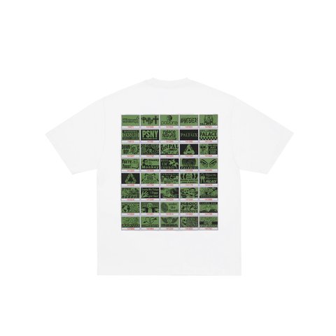 Palace TOP UP T-SHIRT WHITE - Colorway