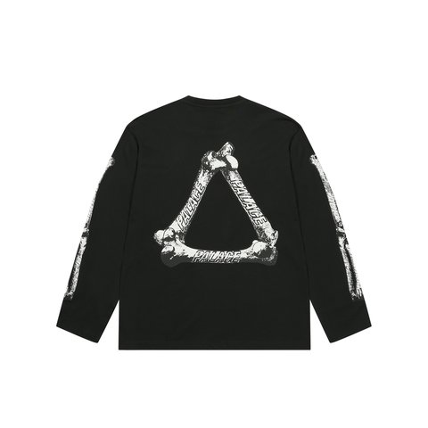 Palace TRI-BONE LONGSLEEVE BLACK - Colorway
